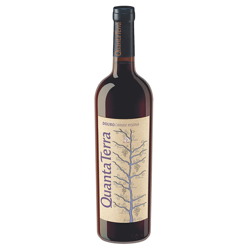 Vinho Tinto Português Quanta Terra Grande Reserva 750ml - Cx 6