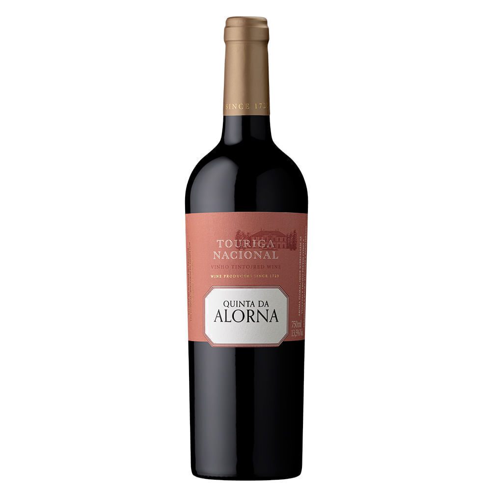 Vinho Tinto Português Quinta da Alorna Touriga Nacional 750ml - Cx 6