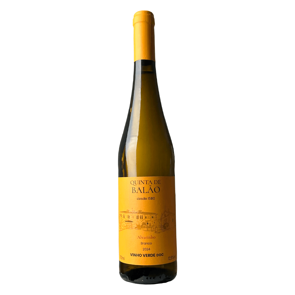 Vinho Branco Português Quinta de Balão Alvarinho 750ml - Cx 6